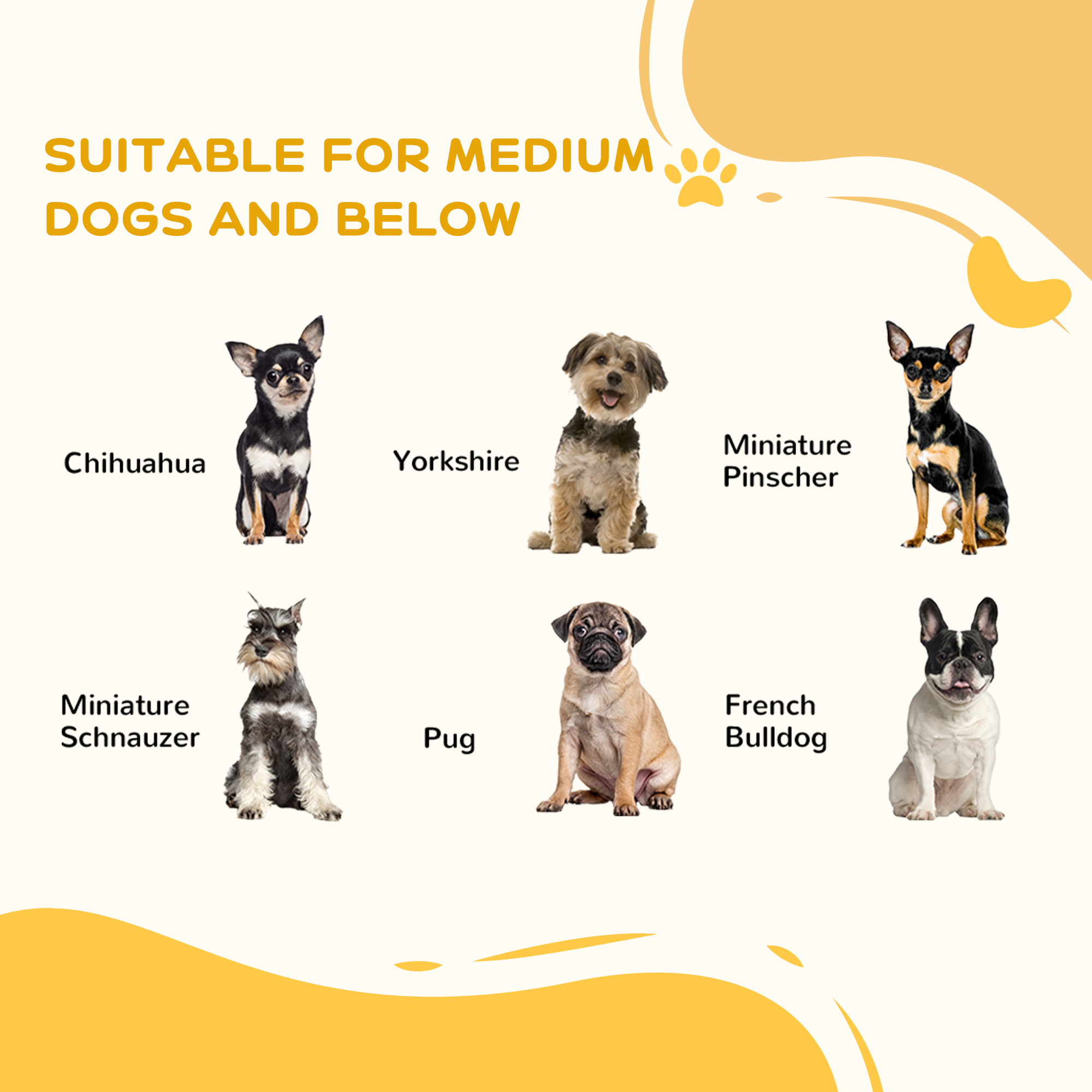 3-Panel Foldable Dog Gate with Feet for Medium Dogs and Below, Grey