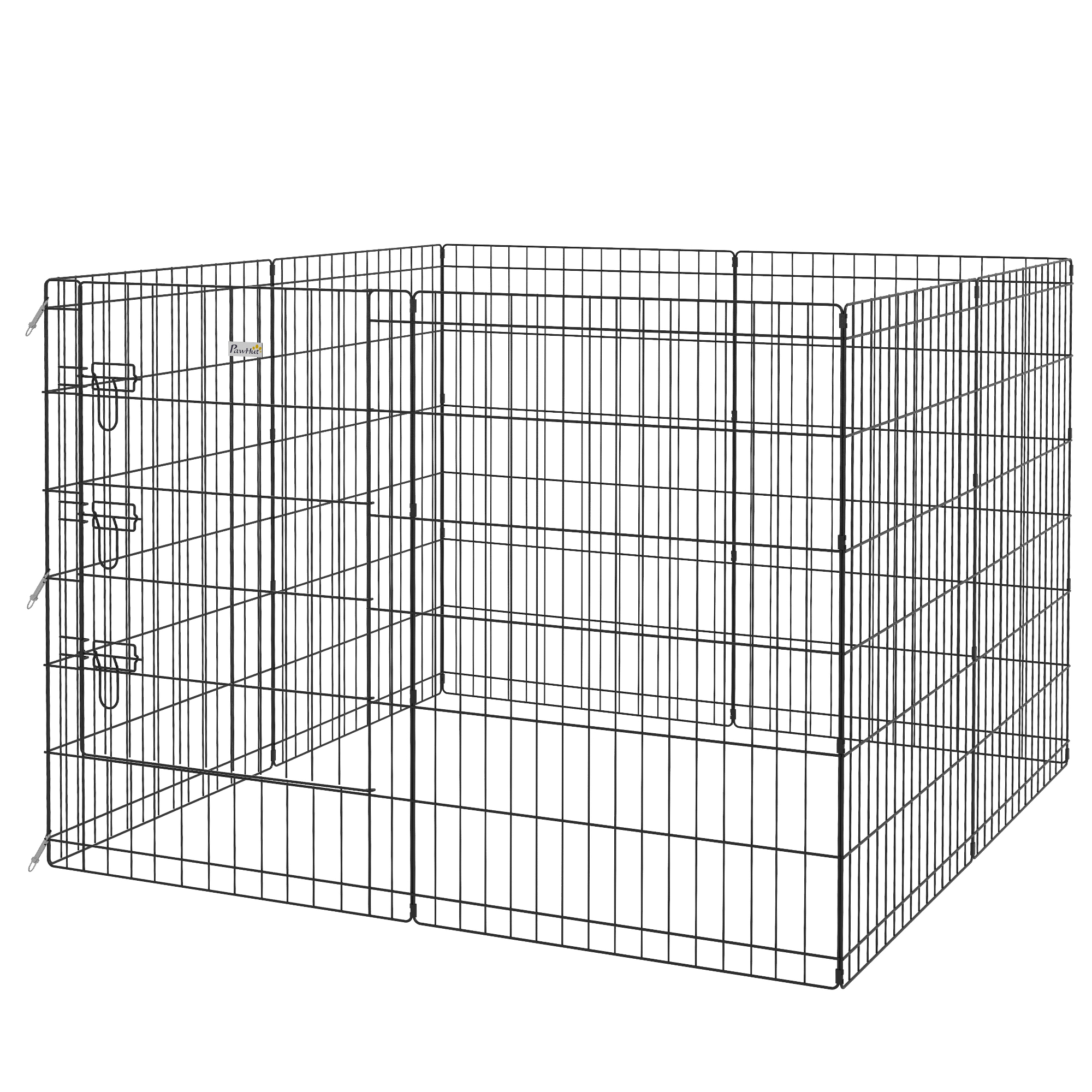 36inch Foldable Metal Exercise Pet Playpen Yard Dog Puppy Kennel Cage 8 Panel