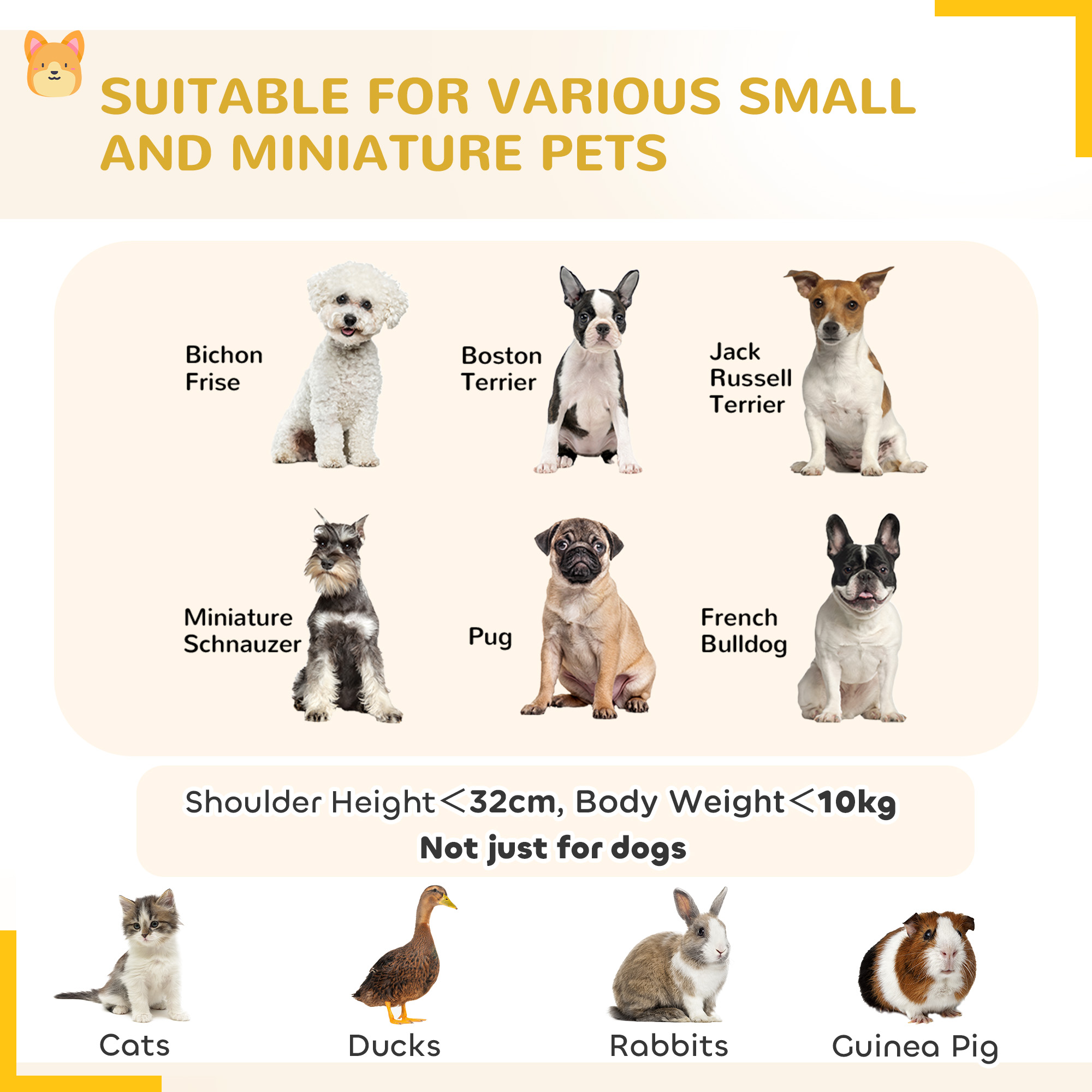 8 Panels Foldable Dog Playpen with Bottom Pad & Top Cover, 24" High