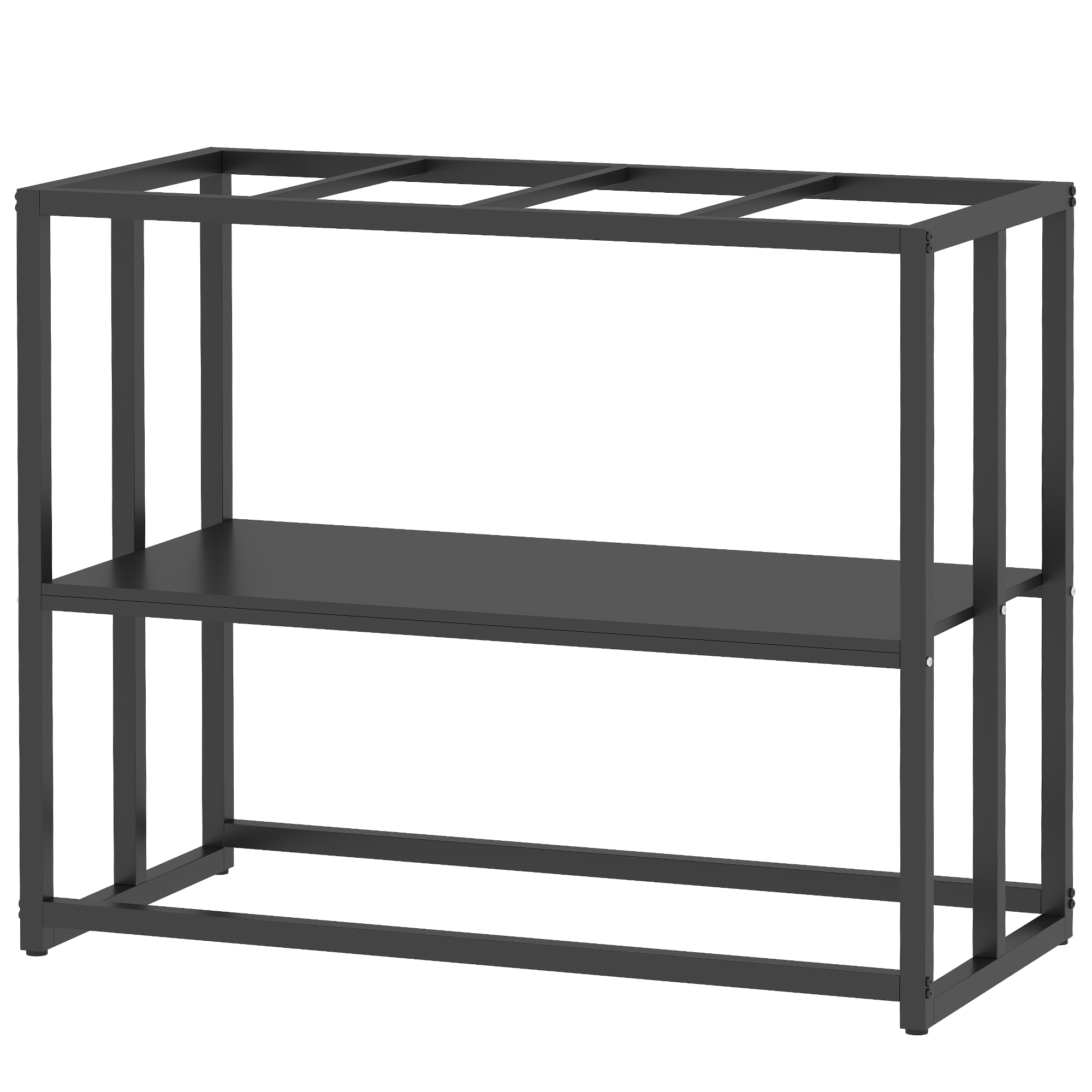 40 Gallon Fish Tank Stand, Heavy Duty Aquarium Stand with Storage Shelf, Adjustable Feet, 36.6" L x 18.5" W x 29.9" H