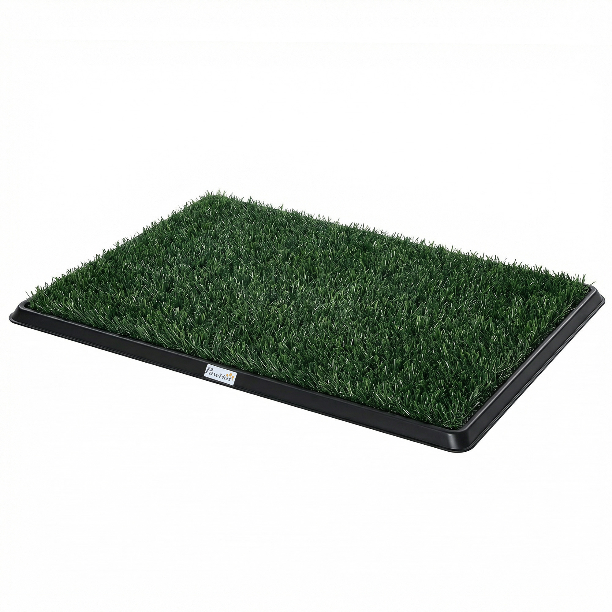 Dog Grass Pad with Tray, Artificial Grass Pet Training Toilet with Drainage Grid, Grass Mat