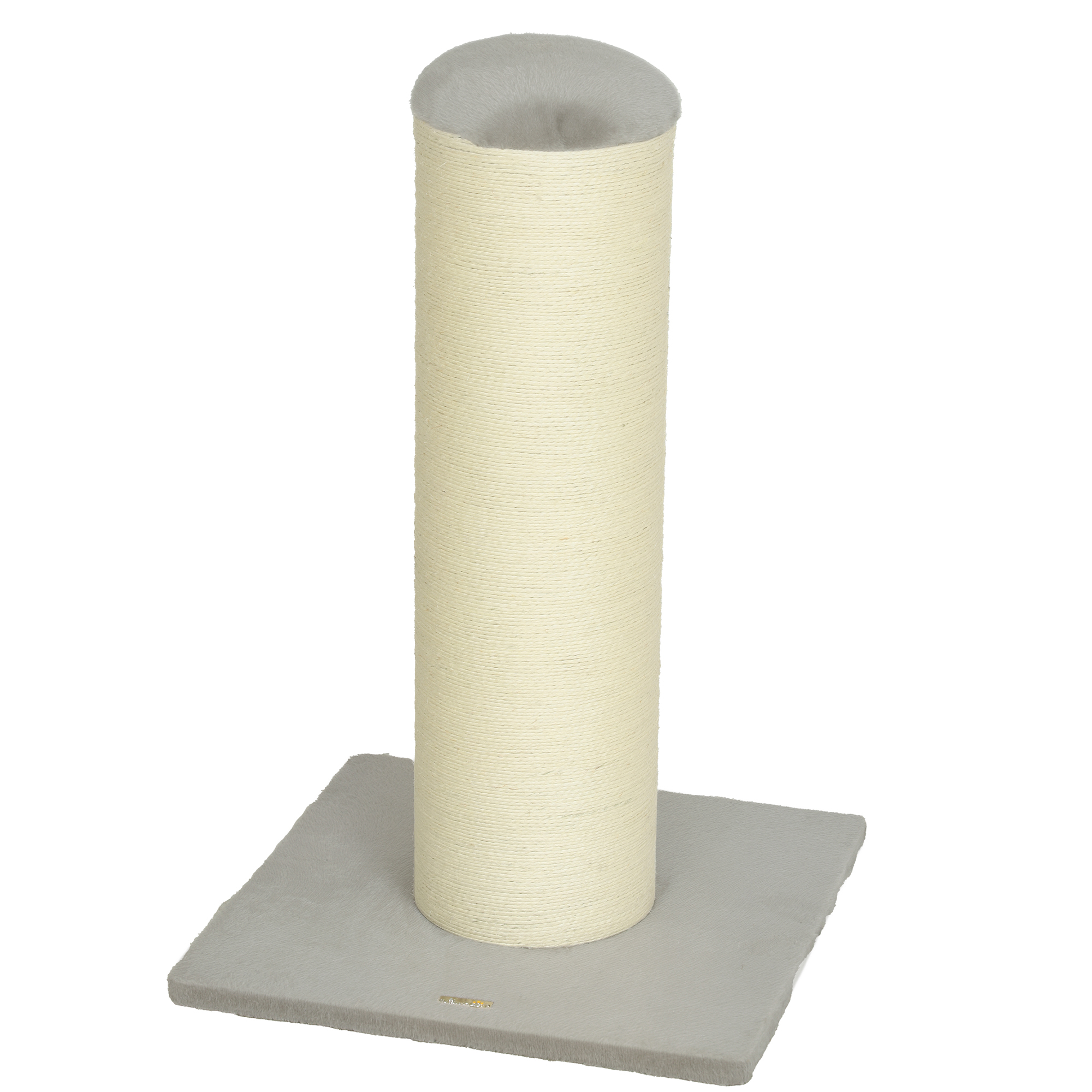 30" Tall Cat Scratching Post, 7.9" Large Diameter Scratch Post with Natural Sisal Rope and Stable Base
