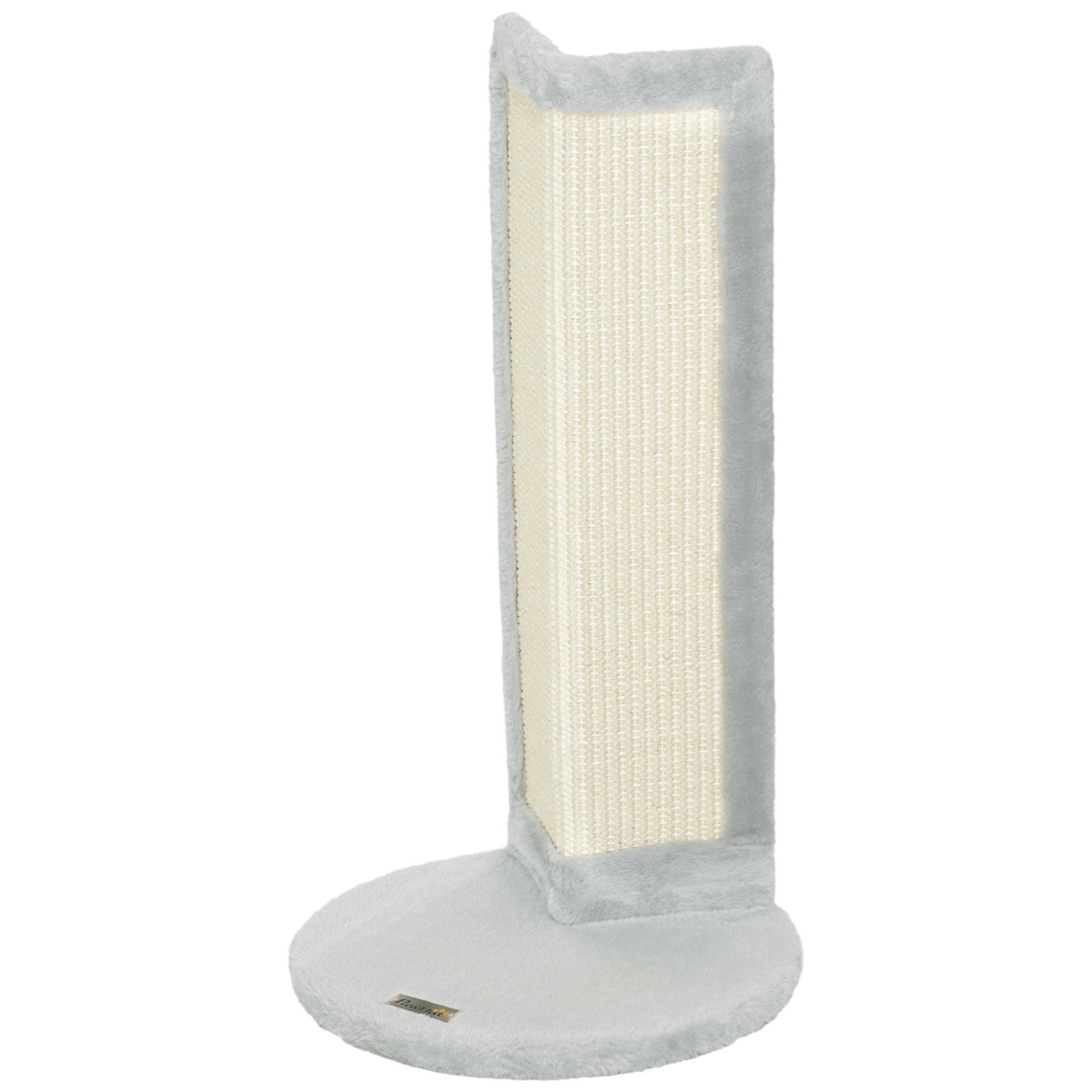 Cat Scratching Post for Indoor Kittens, 22"H Cat Scratch Post with Sisal Scratching Pad, Stable Base